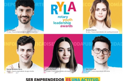 RYLA – Emprendimiento (conviértete en un empresario)
17, 18 y 19 de mayo. 125€